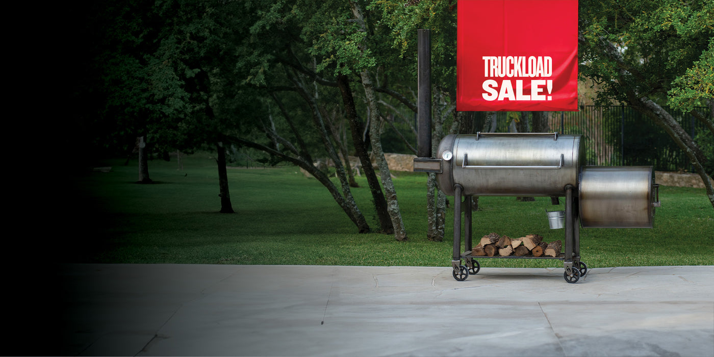 Franklin BBQ Pit Truckload Sale at Texas Star Grill Shop - Best Grills at the Best Price