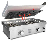 Fusion Dual Burner Gas Griddle FGFE75