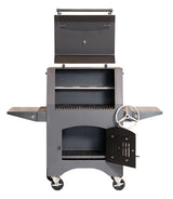 Sunterra Ironclad 30" Adjustable Charcoal Grill with Pizza Stone