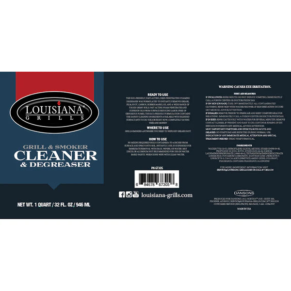 Louisiana Grills Grill and Smoker Cleaner/Degreaser 67305