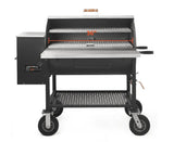 Pitts & Spitts Maverick 1250 Wood Pellet Grill w/ 8" Big Wheels - Texas Star Grill Shop P-MAV-1250-W, Houston Pitts and Spitts Pellet Grill, Texas Pitts and Spitts