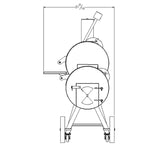 Old Country BBQ Smoker, Texas Old Country BBQ Pit, Houston Old Country BBQ Smoker, Brazos DLX Houston