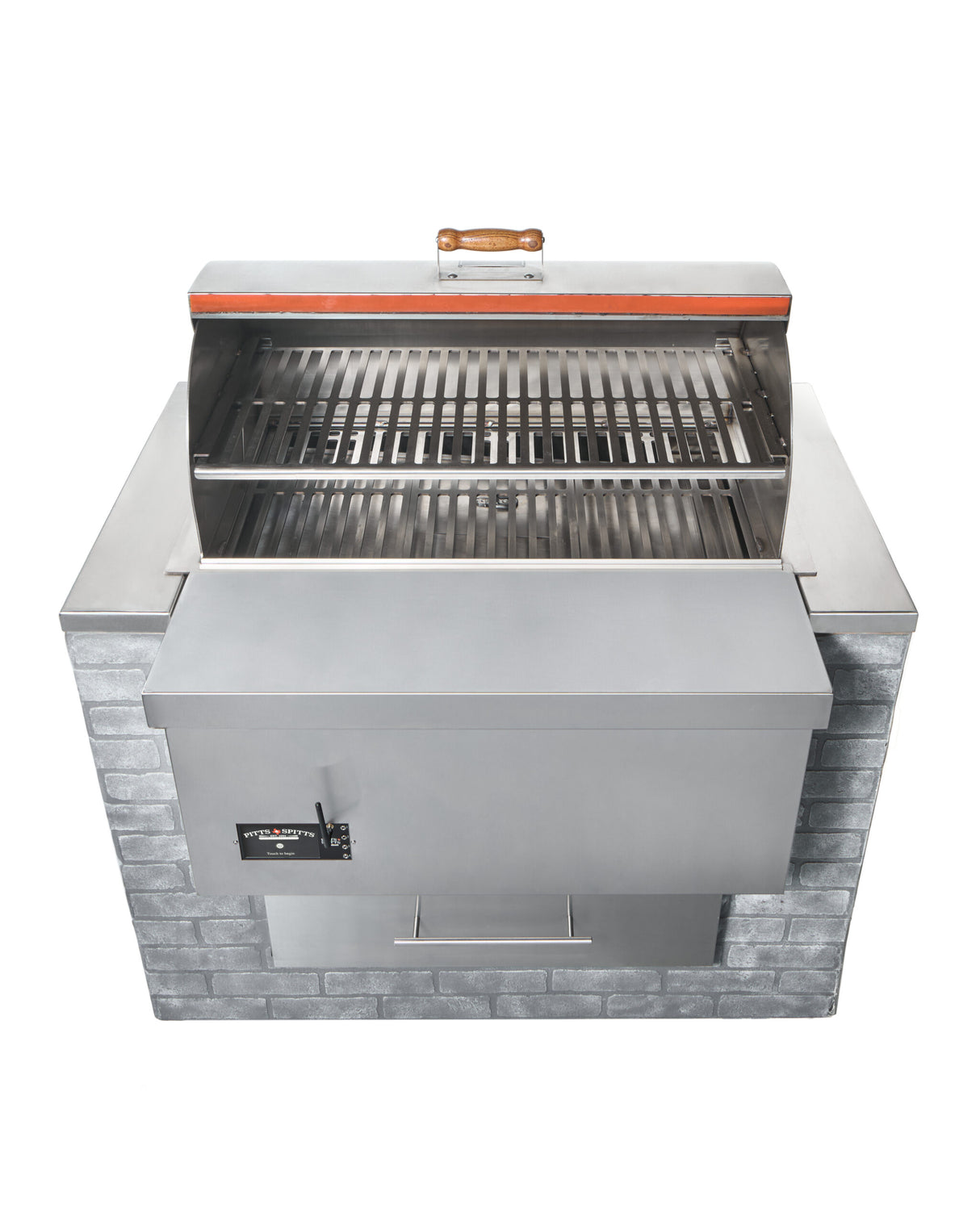 Pitts and Spitts 35" Built In Pellet Grill