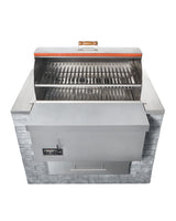 Pitts and Spitts 35" Built In Pellet Grill