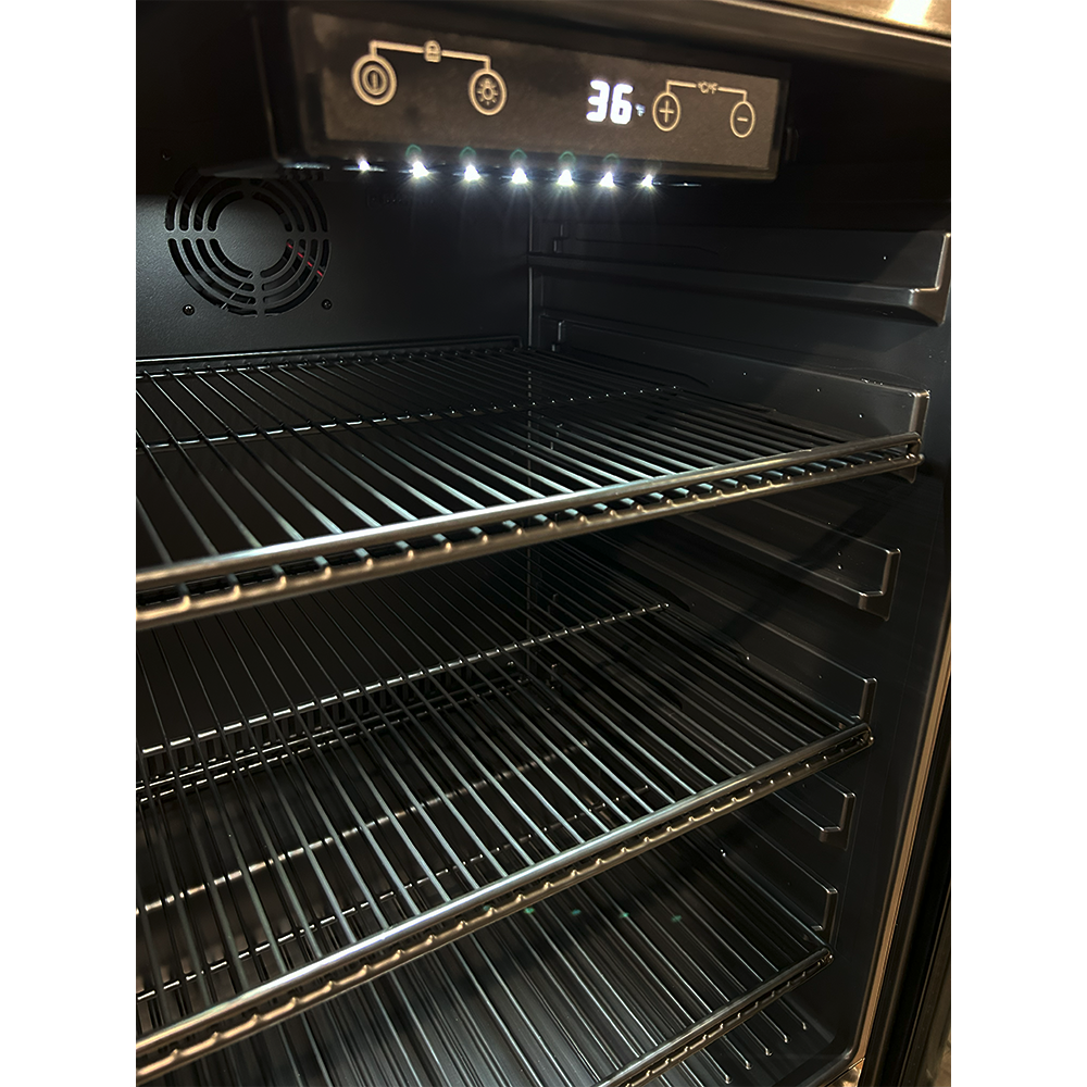 RCS 24" Glass Door Refrigerator 5 Cu Ft. REFR2D