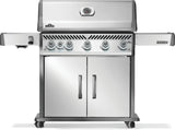 Napoleon Rogue PRO 625 Gas Grill with Infrared Side Burner Stainless Steel