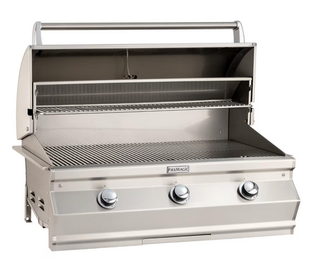 Fire Magic Choice C650I 36-Inch Built-In Natural Gas Grill With Analog Thermometer - C650I-RT1N