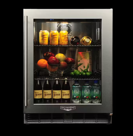 Signature 24-inch Outdoor Refrigerator with Glass Door