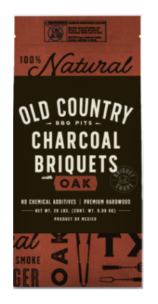Old Country Charcoal Briquets 16LB