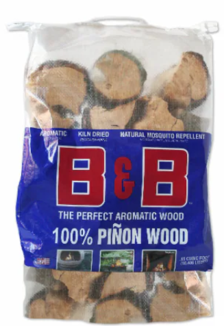 B&B Piñon Aromatic Firewood, 0.65 cu ft