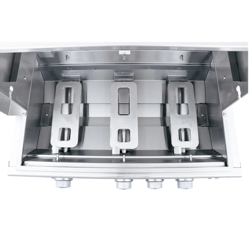 RCS 30" Cutlass Pro Grill W/ Rear Burner & Blue LEDs - Texas Star Grill Shop RON30A-LP, Houston, Renaissance Cooking Systems (RCS) Houston