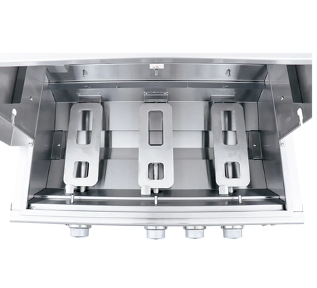 RCS 30" Cutlass Pro Grill W/ Rear Burner & Blue LEDs - Texas Star Grill Shop RON30A-LP, Houston, Renaissance Cooking Systems (RCS) Houston