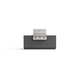 Urban Bonfire Sierra 36 outdoor kitchen in Anthracite; example finish, appliances sold separately