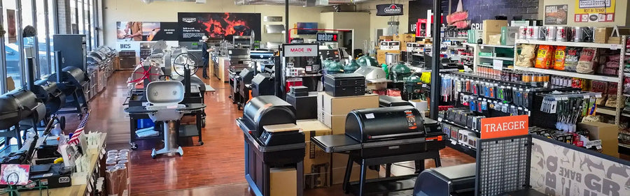 Interior of the Texas Star Grill Shop Southwest Freeway showroom in Houston