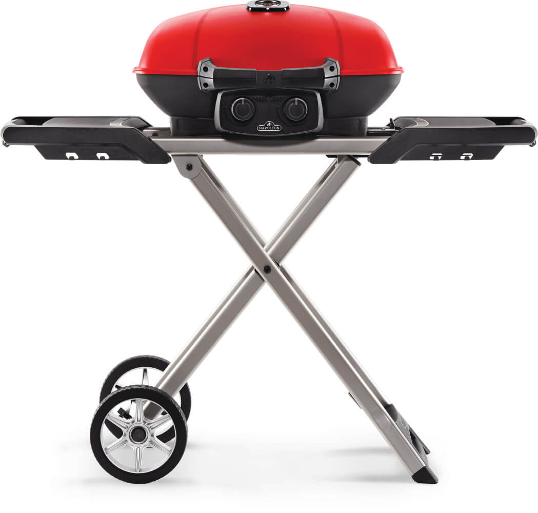 Napoleon Travel Q 285X with Scissor Cart and Griddle - Propane