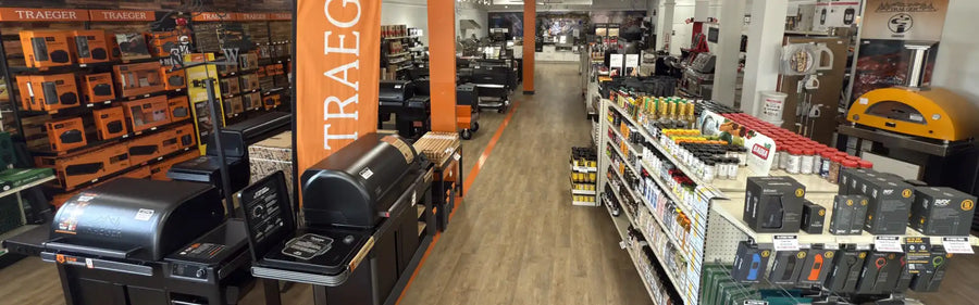 Interior of the Texas Star Grill Shop Woodway and Voss showroom in Houston