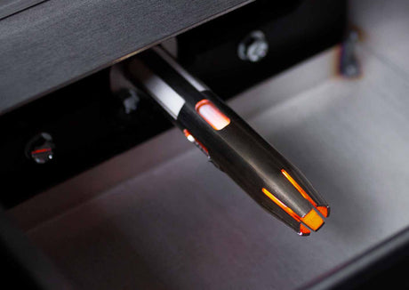 Yoder Pellet Grill YS640S Comp (Black) + Stainless Steel Shelves + 10inch Wheels + 2nd Level Slide Out Cooking - Texas Star Grill Shop 9612B23-000