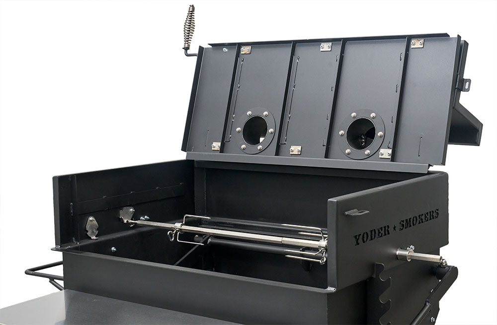 Yoder Universal Rotisserie Kit, STD Duty, 55 pounds