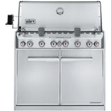 Weber Summit S-660 Built-In Natural Gas / Propane Grill With Rotisserie & Sear Burner - 7460001
