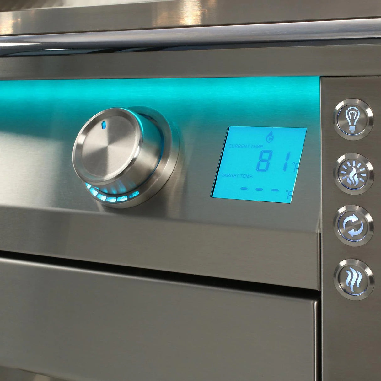 Alfresco Intelligent Professional AIPG 42” 3-Burner Built-In Grill | Natural Gas & Propane