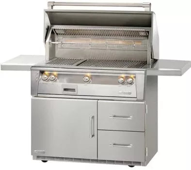 Alfresco 42" Sear Zone Grill on Refrigerated Base