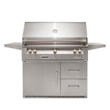 Alfresco 42" Sear Zone Grill on Refrigerated Base
