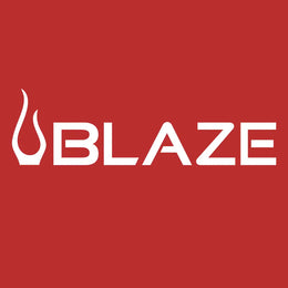 logo for blaze premium grills and outdoor kitchens