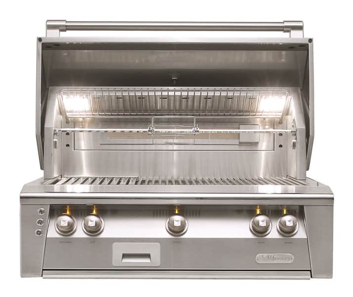 ALXE-36SZ – 36″ Built-in Grill, 2 Burner, Rotis, Smoker, SearZone