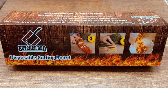 Butcher BBQ Plastic Roll Disposable Cutting Board (12" x 393")