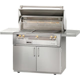 Alfresco 42" Premium Freestanding Gas Grill w/ Sear Zone & Cart | Natural Gas or Liquid Propane | ALXE-42SZC