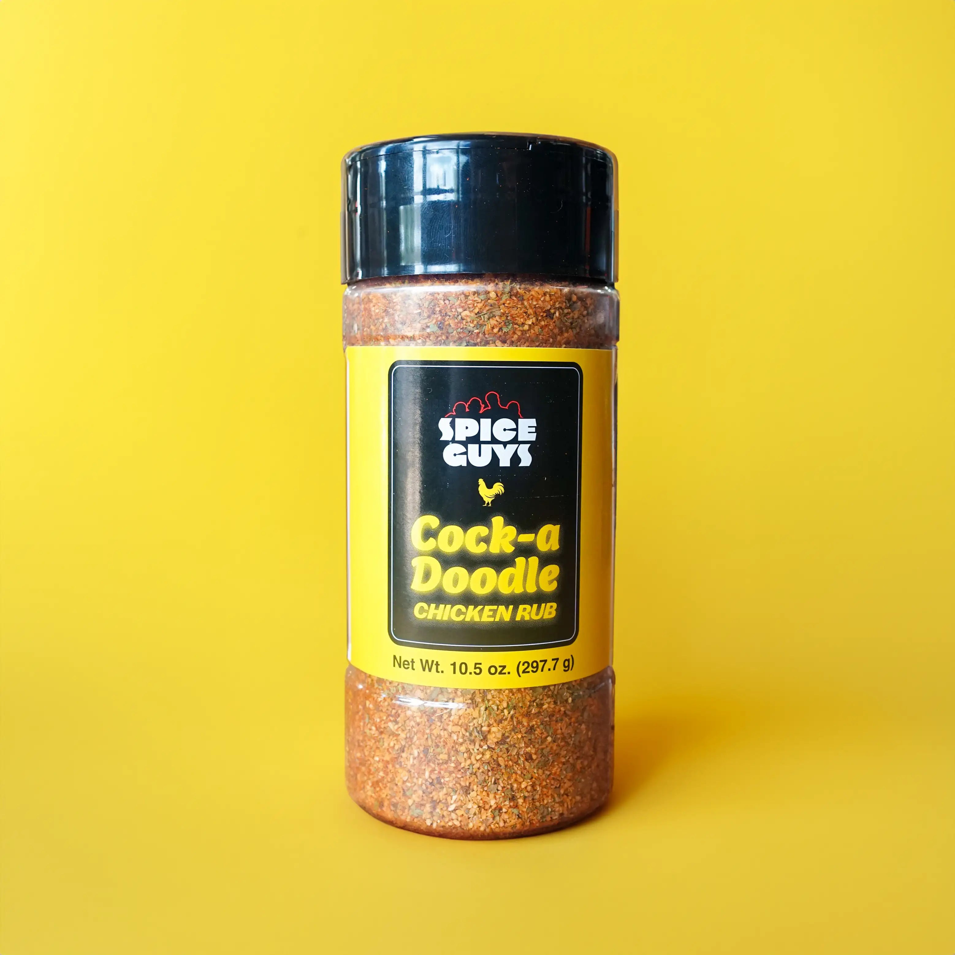 Wide-Mouth Barbecue Rub Shaker - Put Spice Right Where You Need It