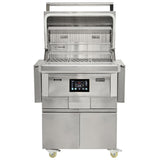 Coyote 28" Next Gen Pellet Grill and Cart - C2P28-FS