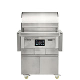 Coyote 28" Next Gen Pellet Grill and Cart - C2P28-FS