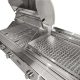 Coyote 50" Combo Built-In Gas Grill and Flat Top Grill - C3CO50(LP/NG)