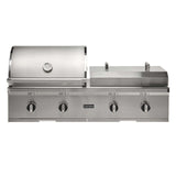 Coyote 50" Combo Built-In Gas Grill and Flat Top Grill - C3CO50(LP/NG)
