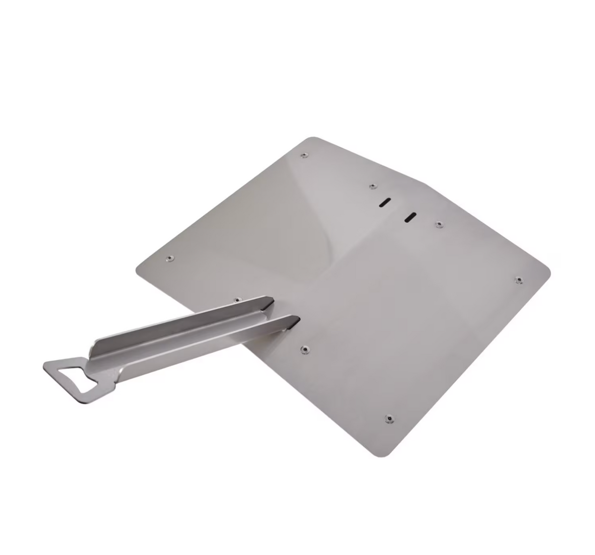 Coyote removal tool used for lifting heat shield or grates.