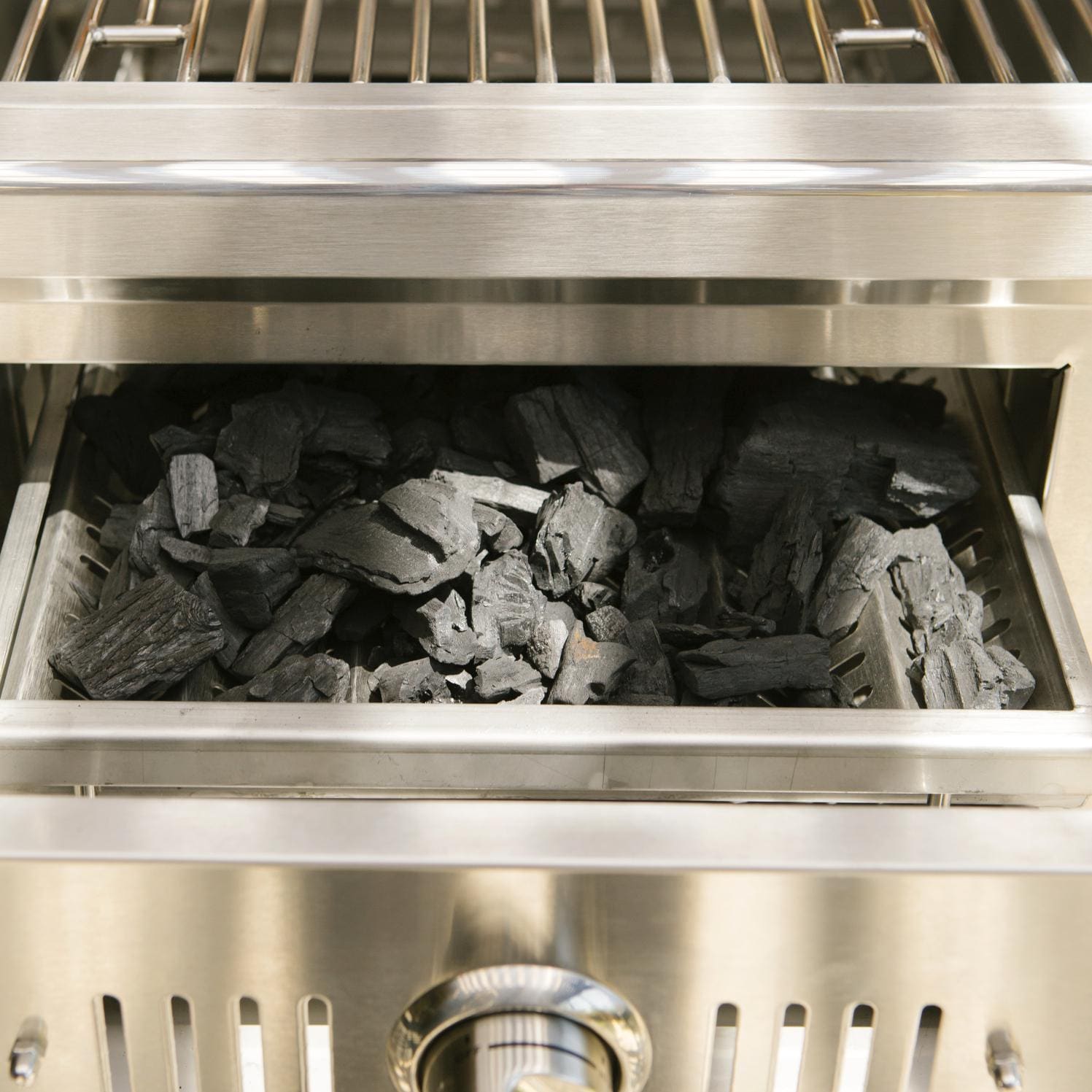 Coyote Centaur 50-Inch Built-In Natural Gas/Charcoal Dual Fuel Grill