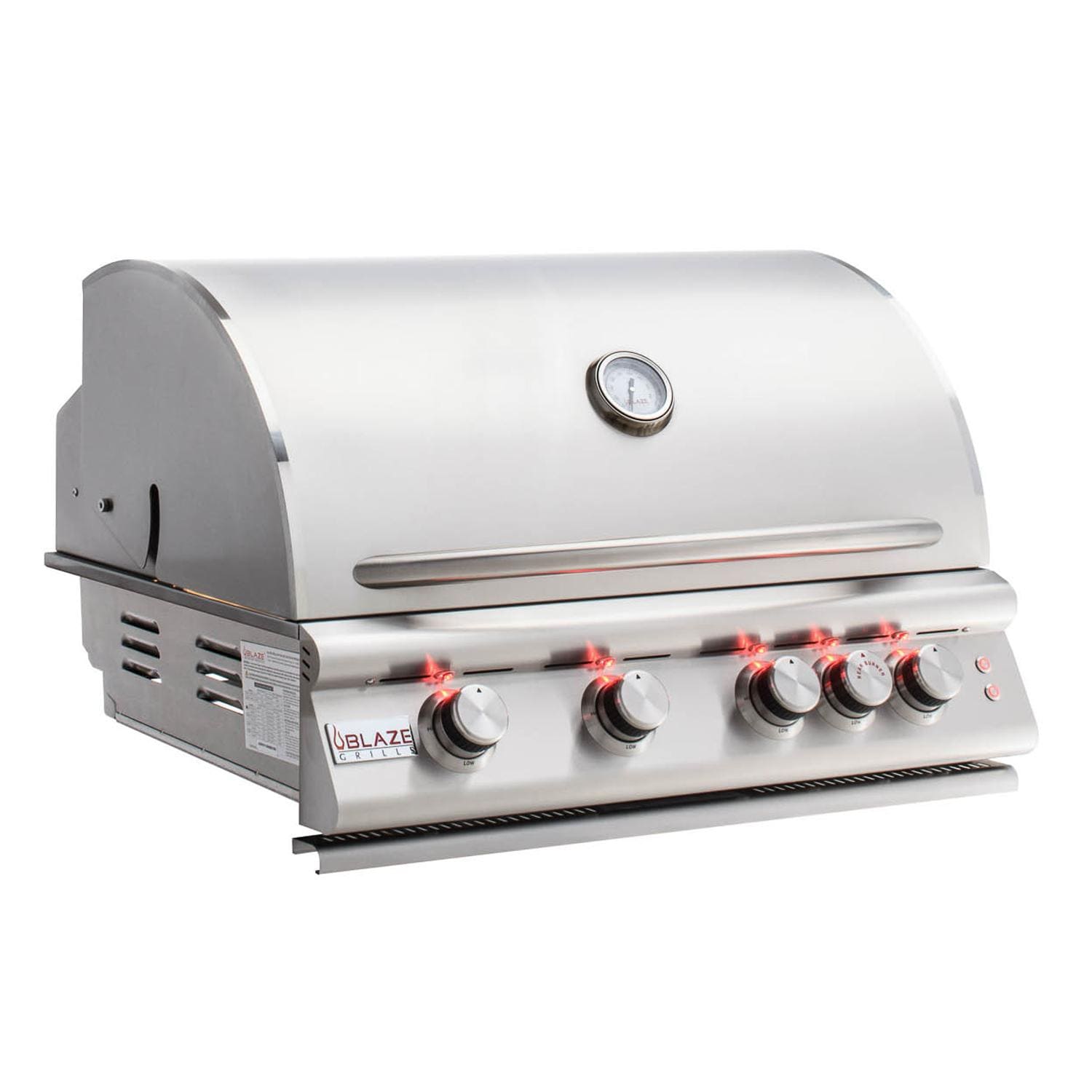 Blaze Premium LTE 32 Inch 4 Burner Built In Natural Gas Grill With Rea Texas Star Grill Shop