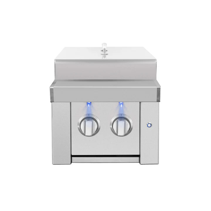 American Made Grills Estate Double Side Burner