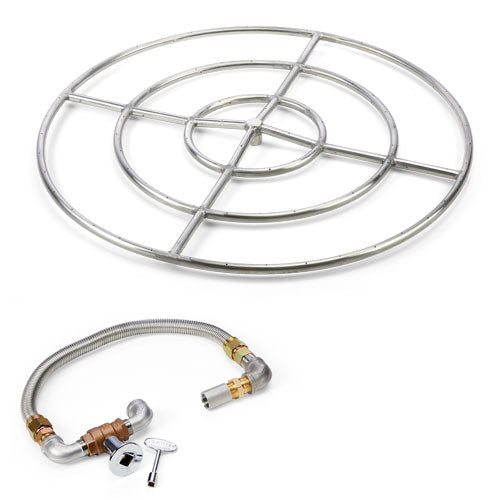HPC Stainless Steel Round Burner Kit 36"