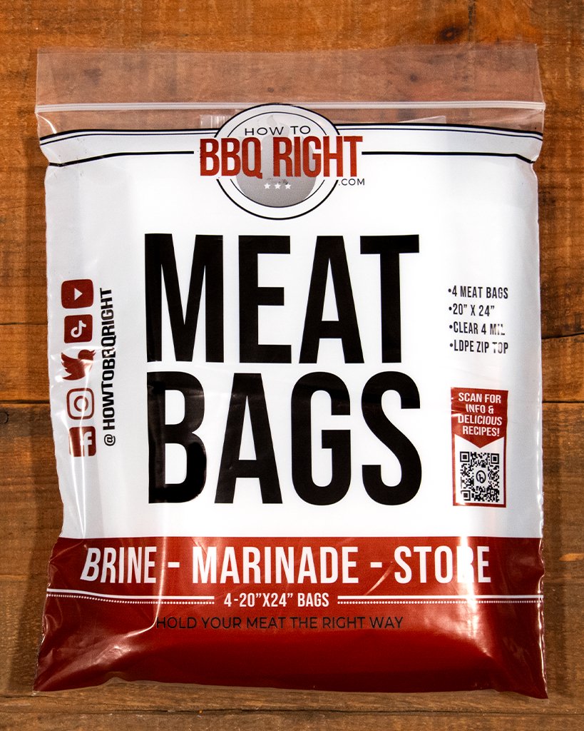 HowToBBQRight Meat Bags - 4 Pack