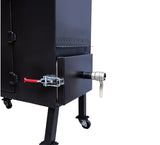 gravity smoker, charcoal gravity, Houston charcoal gravity, old country gravity smoker