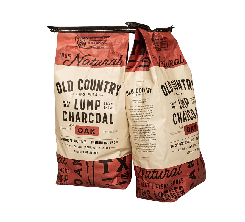 Old Country Oak Lump Charcoal 20LB