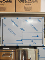 *OPEN BOX* PCM 260 Series 32-Inch Sealed Dry Storage Pantry With Shelf  BBQ-260-DRY-STG
