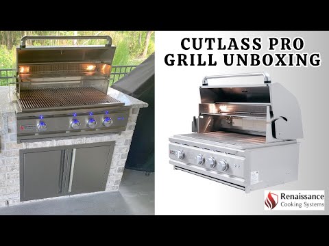 RCS 30" Cutlass Pro Grill W/ Rear Burner & Blue LEDs - Texas Star Grill Shop RON30A-LP, Houston, Renaissance Cooking Systems (RCS) Houston