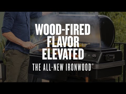 Traeger Ironwood XL Freestanding Black Wood-Fired Pellet Grill | TFB93RLG