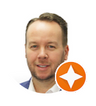 Customer Cary Forgeron testimonial profile photo with Google Local Guide badge.