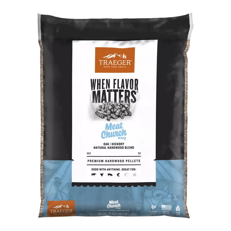 Traeger Meat Church Core Blend Pellets