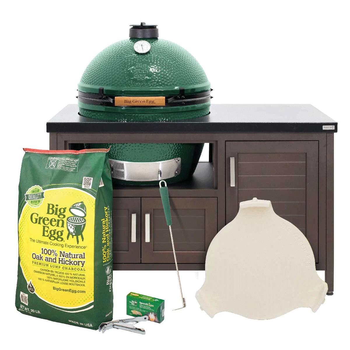 XL Big Green Egg in 50.4-inch Modern Farmhouse Table Package 136732