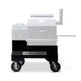 Black Yoder YS480 replacement competition cart base with wheels